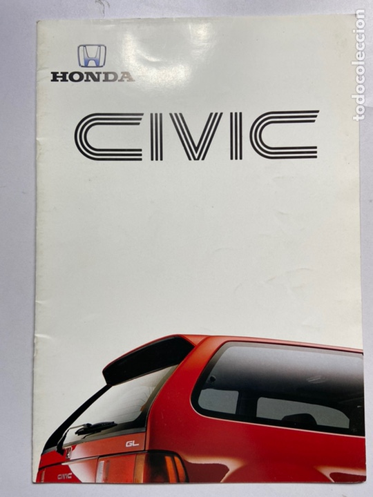 Coches y motocicletas: 1988 CAT&Aacute;LOGO HONDA CIVIC