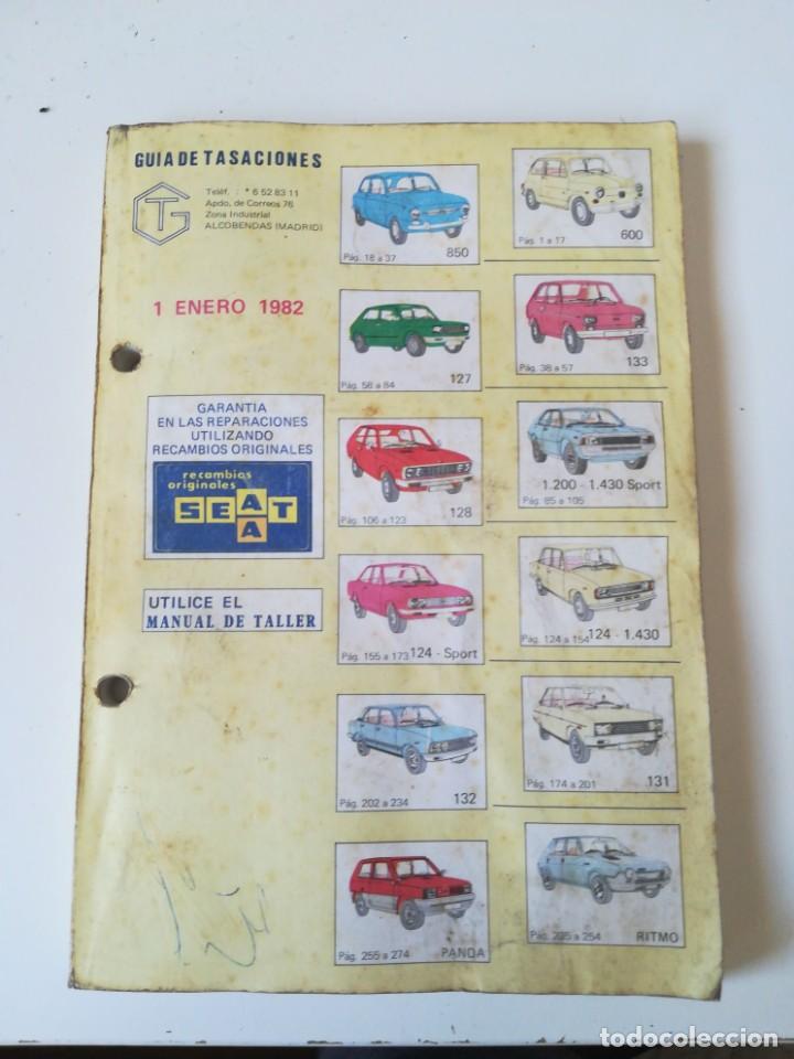 Carros e motociclos: Gu&iacute;a de tasaciones. Recambio originales de Seat