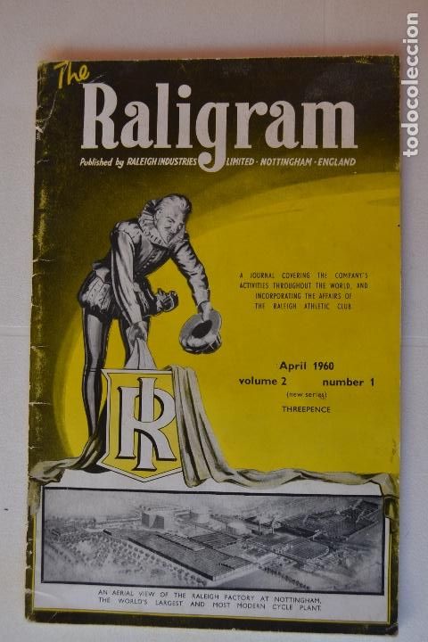 Coches y motocicletas: 1960 REVISTA BICICLETAS RALEIGH RALIGRAM MUCHA PUBLICIDAD RARO