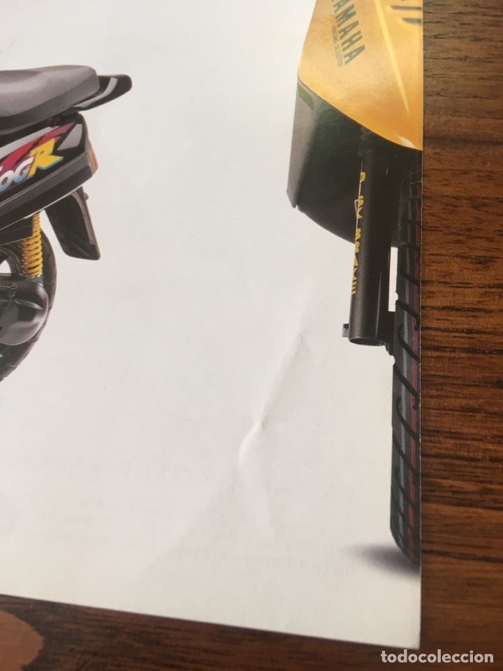 folleto moto yamaha jog r (brochure motorcycle) - Comprar Catálogos,  publicidade e livros de mecânica no todocoleccion