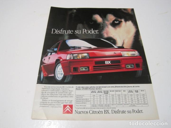 Coches y Motocicletas: CITRO&Euml;N BX GTi 16V. Anuncio publicidad 1989