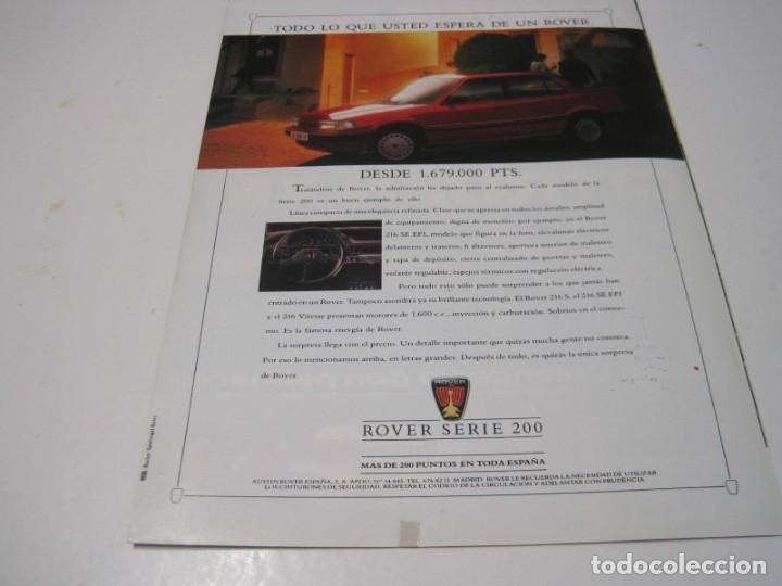 Coches y motocicletas: ROVER SERIE 200. Anuncio publicidad 1989