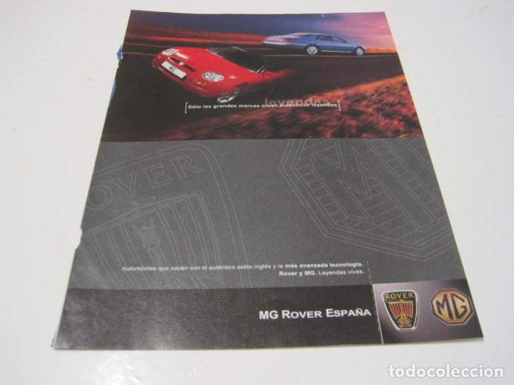 Coches y motocicletas: ROVER MGF. Anuncio publicidad 2001