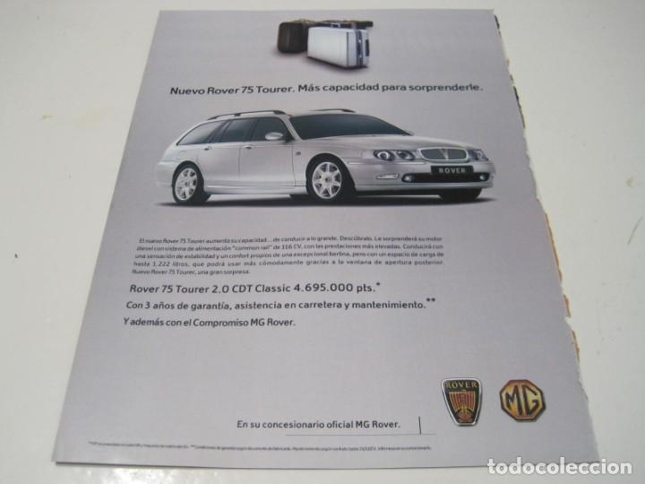 Coches y motocicletas: ROVER 75 TOURER. Anuncio publicidad 2001