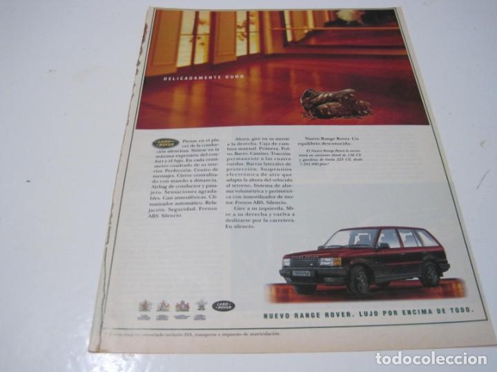 Coches y motocicletas: RANGE ROVER. Anuncio publicidad 1995