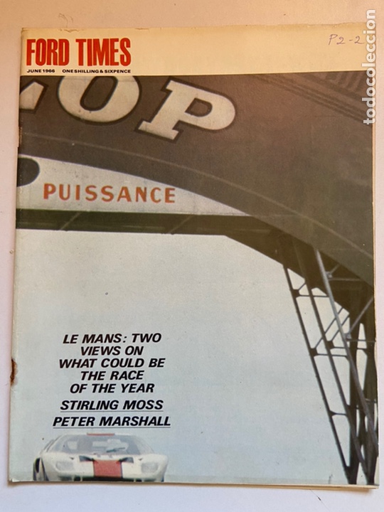 Coches y motocicletas: 1966 REVISTA FORD TIMES JUNIO