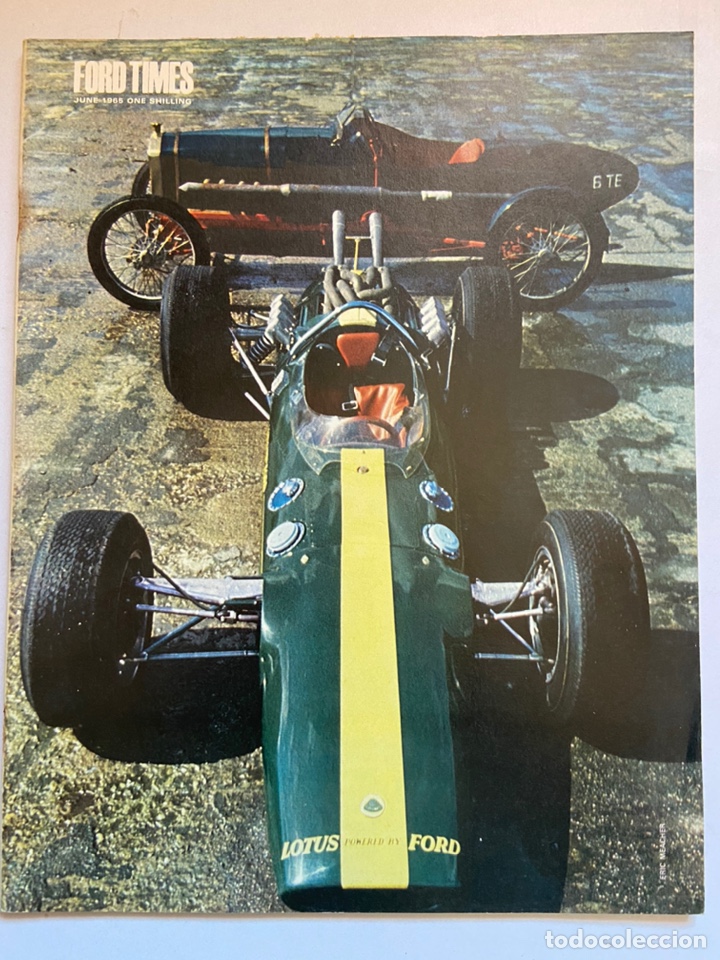 Coches y motocicletas: 1965 REVISTA FORD TIMES JUNIO