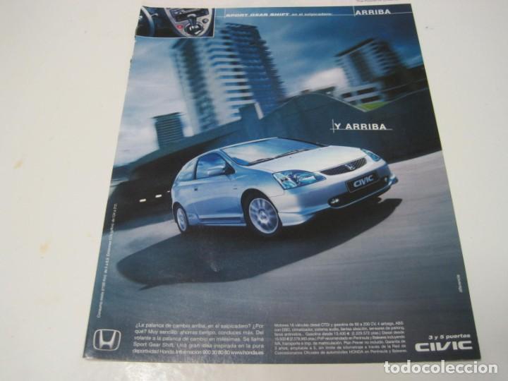 Coches y motocicletas: HONDA CIVIC. Anuncio publicidad 2004