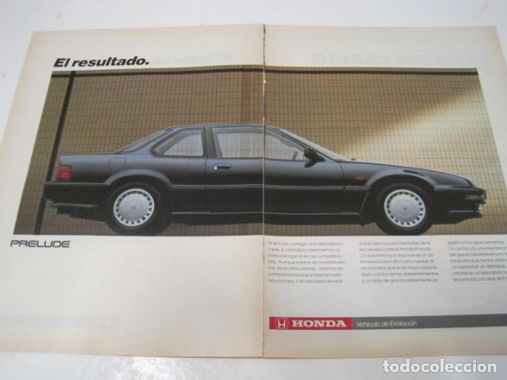 Coches y motocicletas: HONDA PRELUDE. Anuncio publicidad 1990