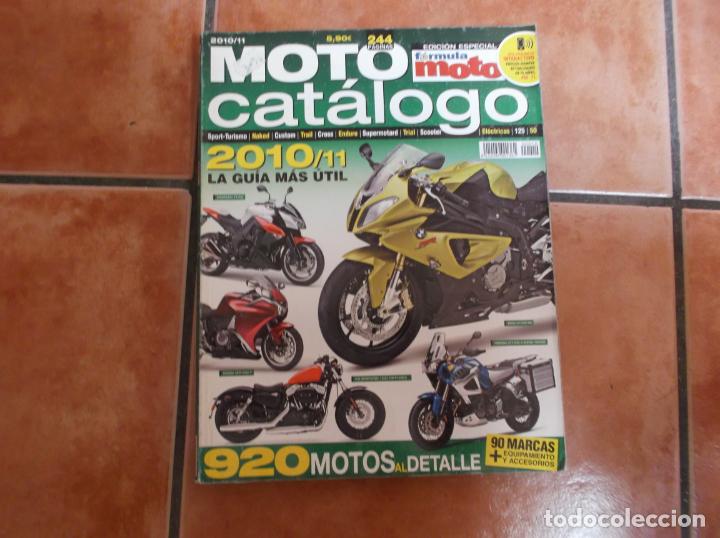 Carros e motociclos: formula moto, moto catalogo n&ordm; 10, 2010, 244 paginas fotos color, sport-turismo,naked,custom