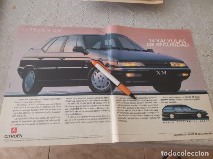 Coches y Motocicletas: COCHE CITROEN XM V6 24V ANUNCIO PUBLICIDAD REVISTA 2 PAGINAS A&Ntilde;O 1992