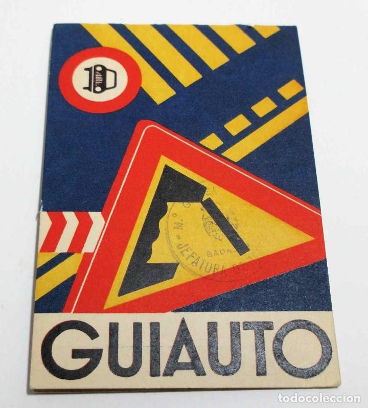 Guiauto De 1960 Con Sello De La Jefatura De Tr Buy Catalogs Advertising And Mechanics Books At Todocoleccion