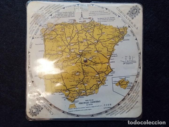 españa mapa carreteras distancias mapa de carreteras de españa y distancias km. a   Comprar 