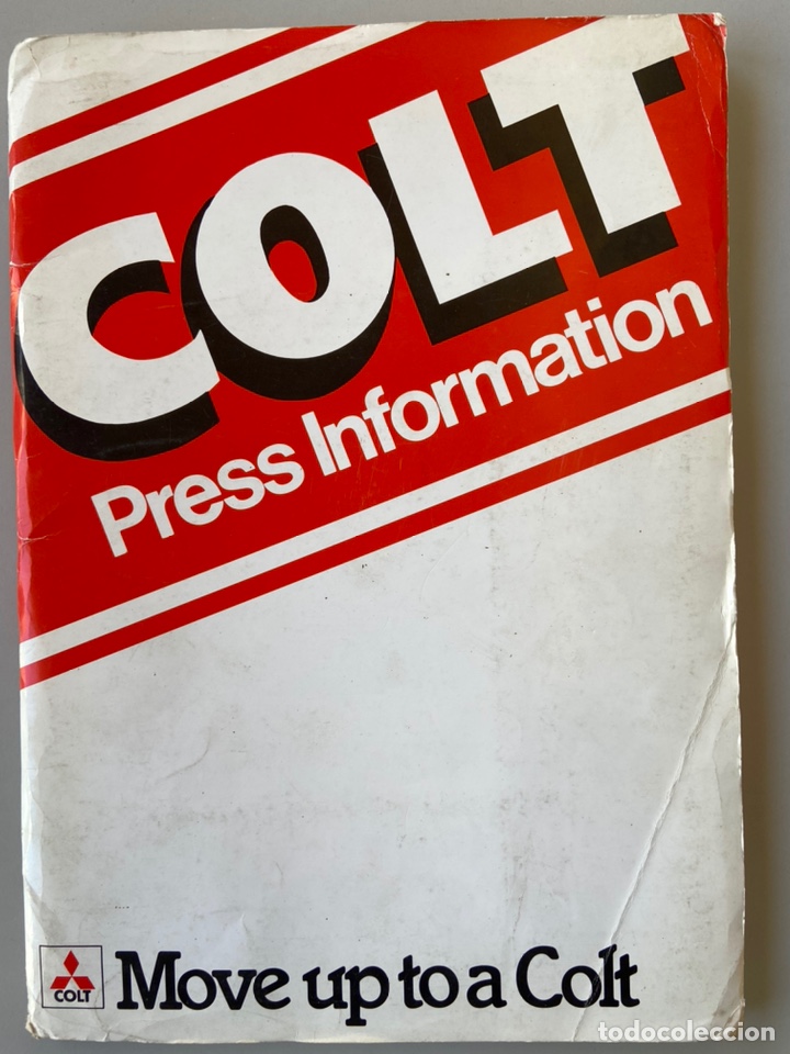 Coches y Motocicletas: 80's CAT&Aacute;LOGO DE PRENSA MITSUBISHI COLT TODOS LOS MODELOS