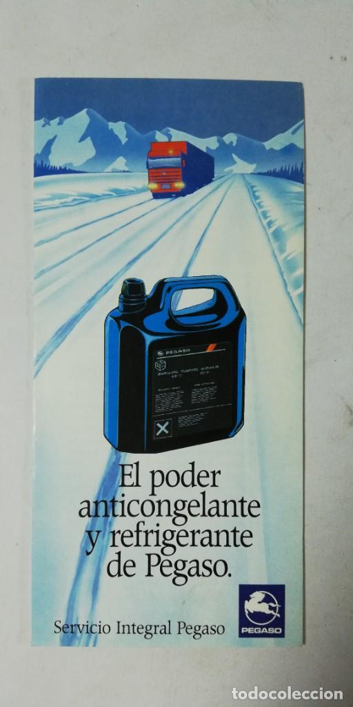 Coches y motocicletas: CAMI&Oacute;N PEGASO FOLLETO EL PODER ANTICONGELANTE Y REFRIGERANTE DE PEGASO (ZCETA)