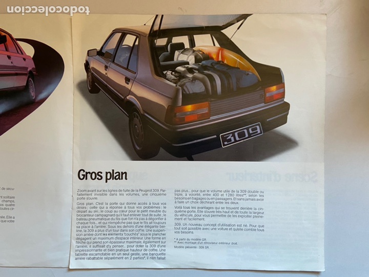photo de presse / press photo original Peugeot 309 GTI 1988