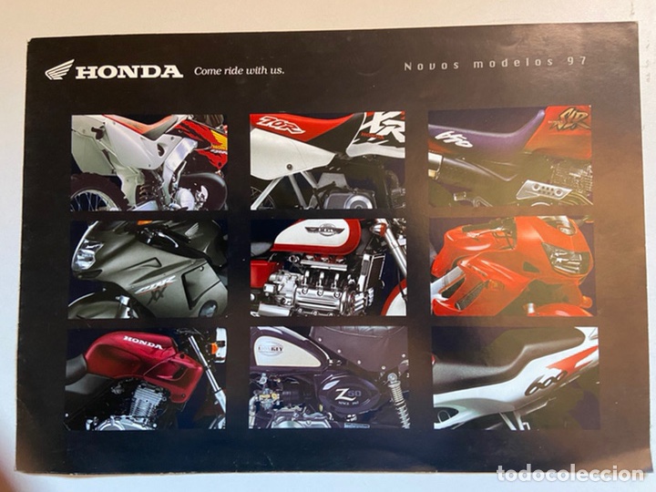 Coches y motocicletas: 1997 CAT&Aacute;LOGO MOTOCICLETAS HONDA TODOS LOS MODELOS DEL A&Ntilde;O
