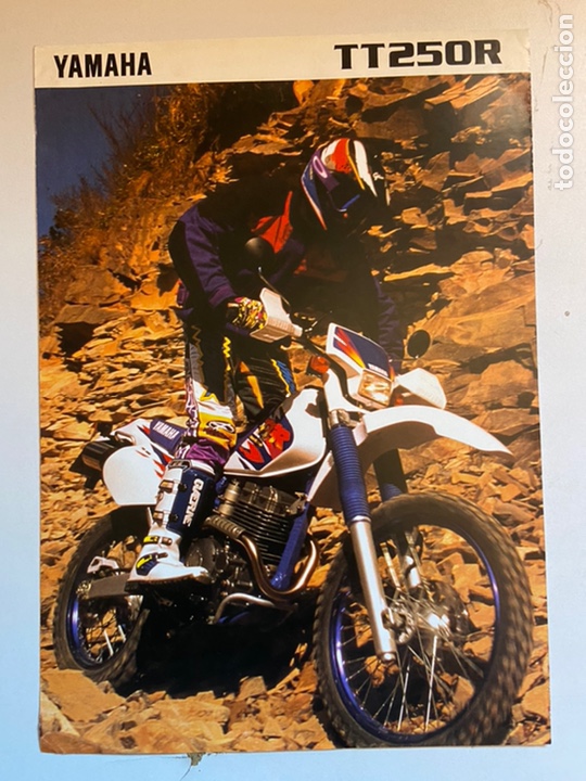 Coches y motocicletas: 1996 CAT&Aacute;LOGO YAMAHA TT250R