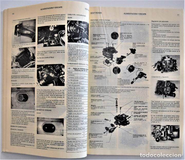 Coches y Motocicletas: MANUAL DE TALLER SEAT RONDA - SEPTIEMBRE 1986 - MUY BUEN ESTADO - Foto 3 - 208998956