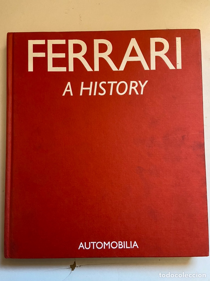 Coches y motocicletas: 1998 LIBRO LA HISTORIA DE FERRARI