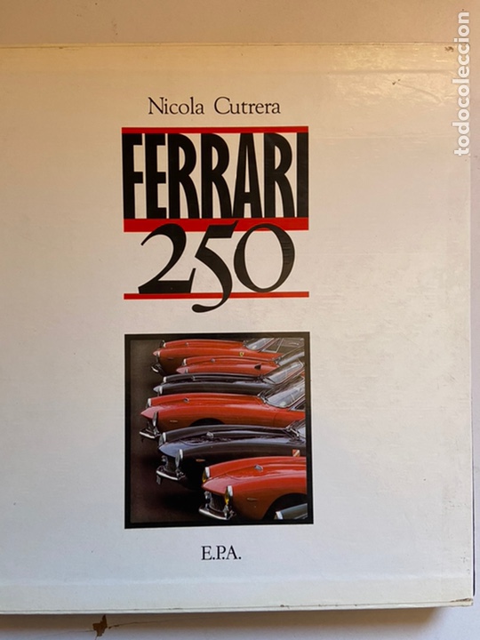 Coches y motocicletas: 1990 LIBRO FERRARI 250