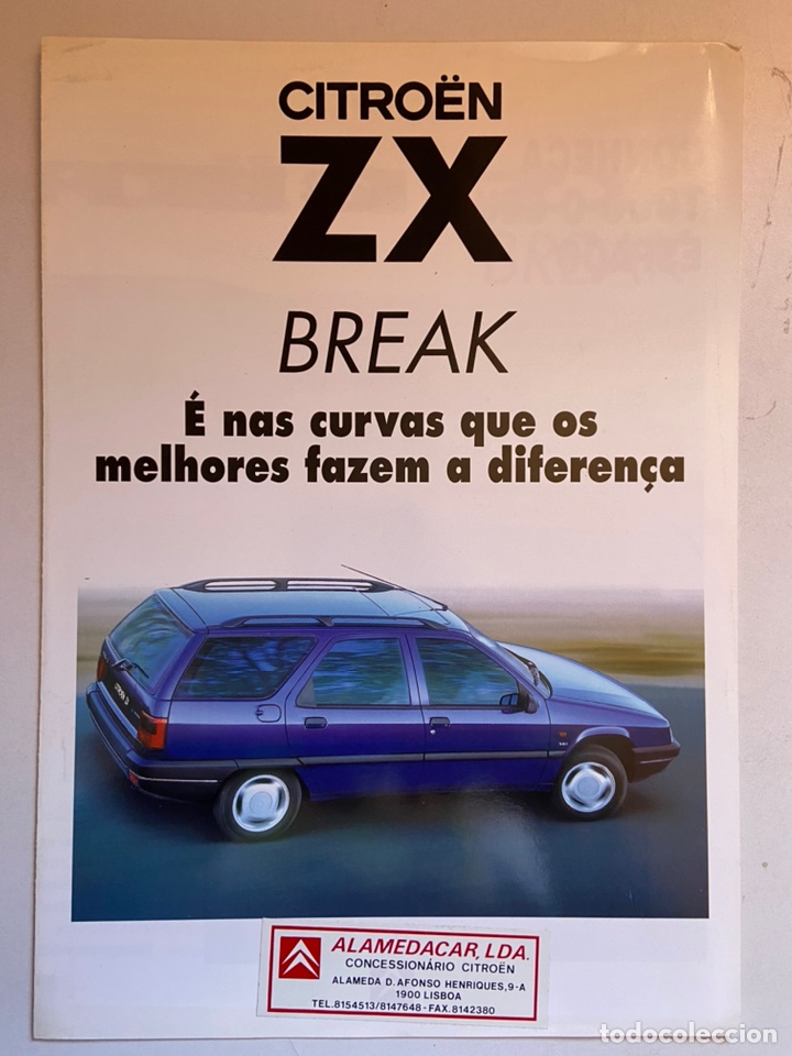 Coches y Motocicletas: CAT&Aacute;LOGO CITRO&Euml;N ZX BREAK