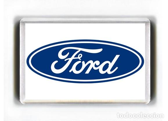 Coches y motocicletas: IMAN ACRILICO NEVERA - PUBLICIDAD FORD