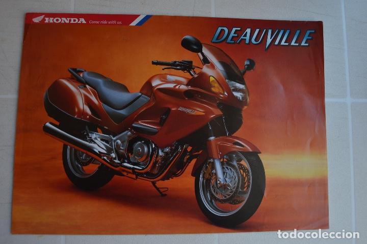 Coches y motocicletas: 1997 CAT&Aacute;LOGO MOTOCICLO HONDA DEAUVILLE