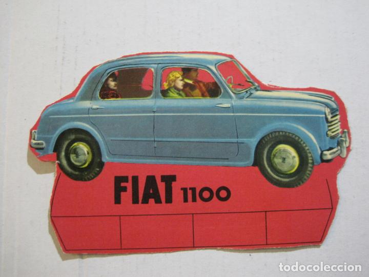 Coches y Motocicletas: COCHE-FIAT 1100-PUBLICIDAD COCHES-RECORTABLE-VER FOTOS-(V-21.411)