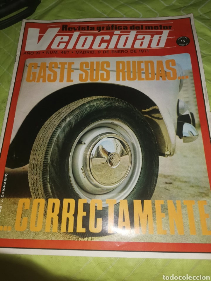 Coches y Motocicletas: Revista velocidad n&uacute;mero 487