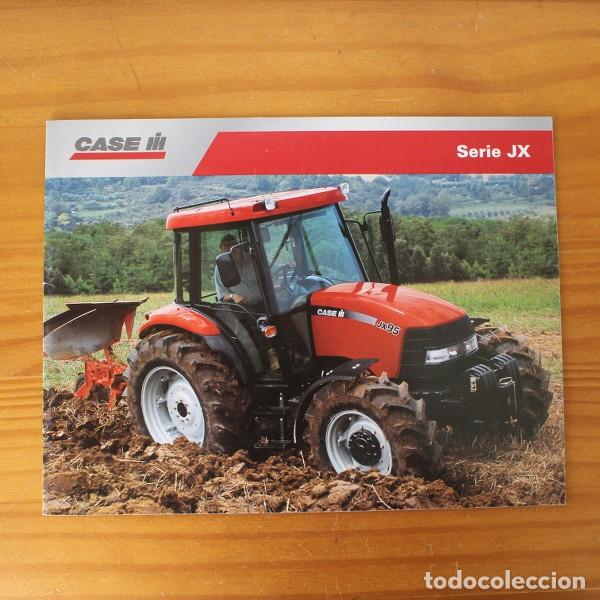 Coches y Motocicletas: CASE SERIE JX. CATALOGO TECNICO COMERCIAL TRACTOR. 16 PGS.