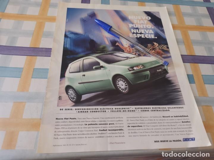 Coches y Motocicletas: COCHE FIAT PUNTO ANUNCIO PUBLICIDAD REVISTA 1999 POSIBLE RECOGIDA EN MALLORCA