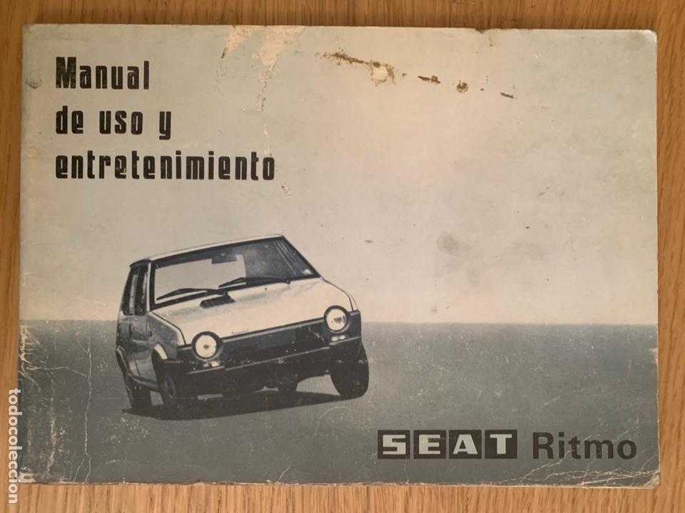 Voitures et Motocyclettes: Manual de uso y entretenimiento Seat ritmo de 1980