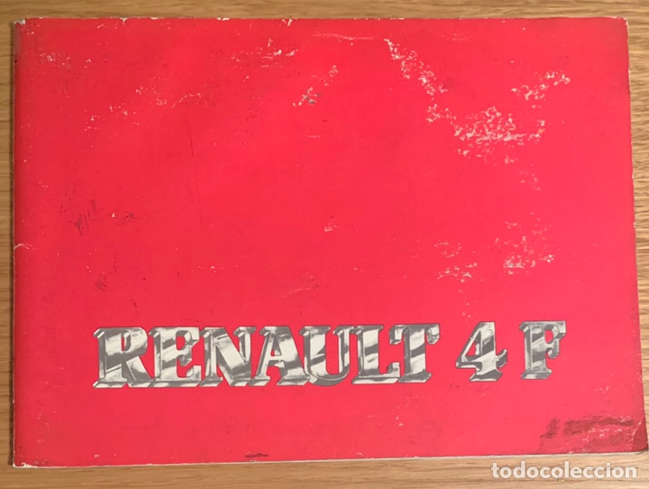 Carros e motociclos: Manual de usuario del Renault 4F de 1987