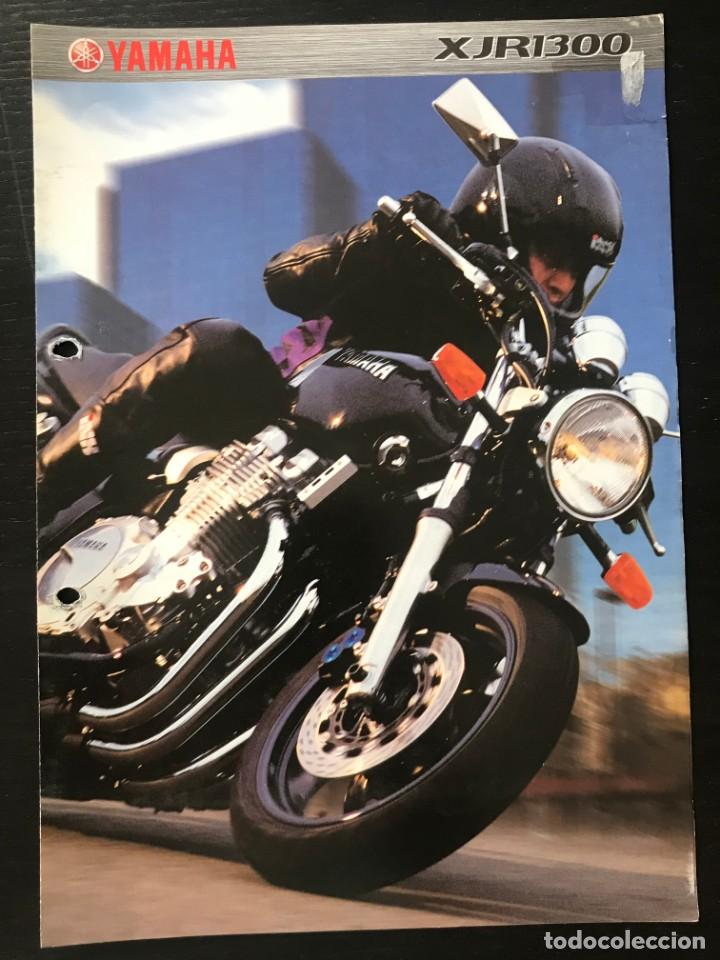 Coches y motocicletas: YAMAHA XJR 1300 - FOLLETO CATALOGO ORIGINAL - EN ESPA&Ntilde;OL - A&Ntilde;O 2000