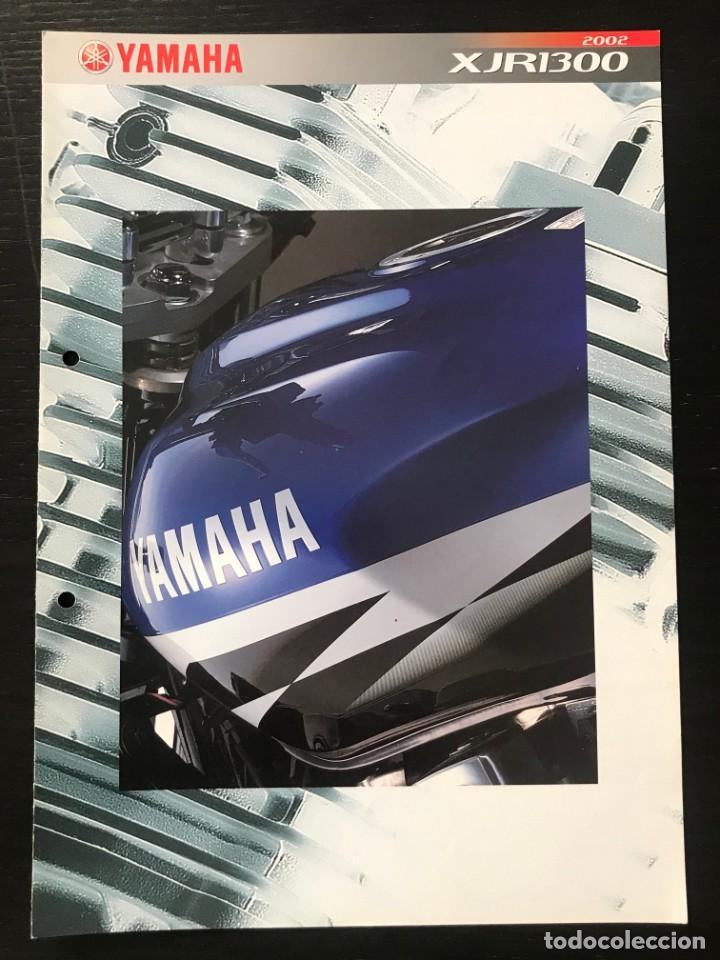 Coches y motocicletas: YAMAHA XJR 1300 - FOLLETO CATALOGO ORIGINAL - EN ESPA&Ntilde;OL - A&Ntilde;O 2002