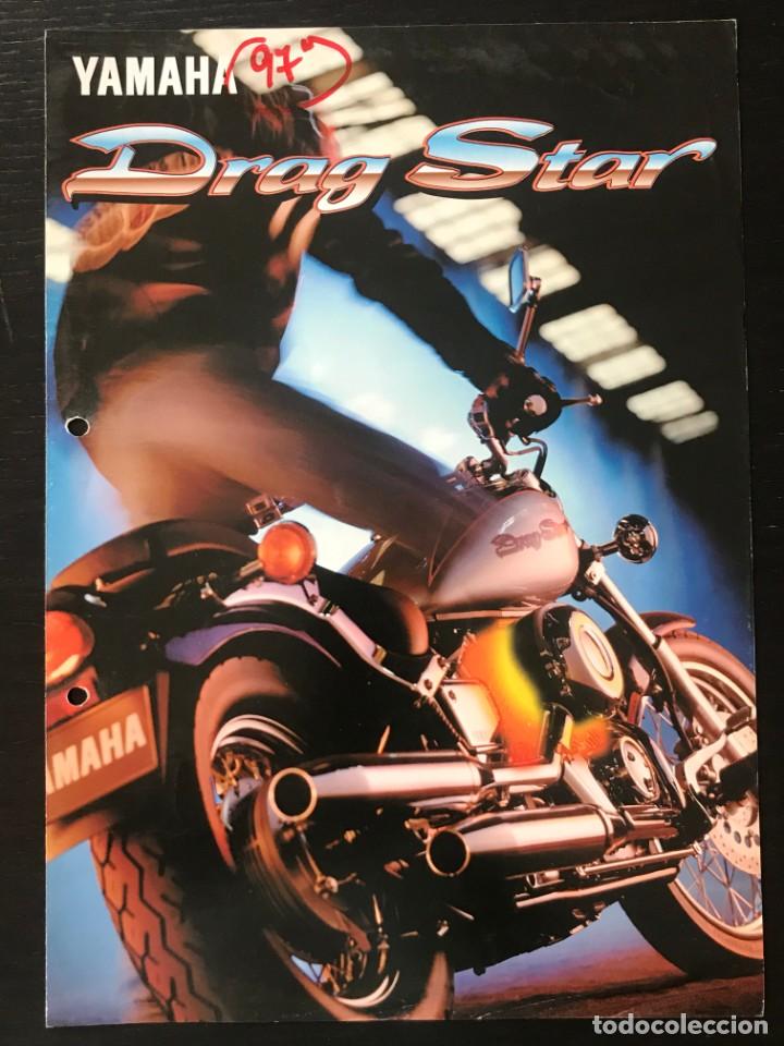 Coches y motocicletas: YAMAHA XVS 650 DRAG STAR - FOLLETO CATALOGO ORIGINAL - EN ESPA&Ntilde;OL - A&Ntilde;O 1997