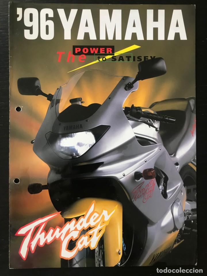 Coches y motocicletas: YAMAHA YZF 600 R THUNDERCAT - FOLLETO CATALOGO ORIGINAL - EN ESPA&Ntilde;OL - A&Ntilde;O 1996