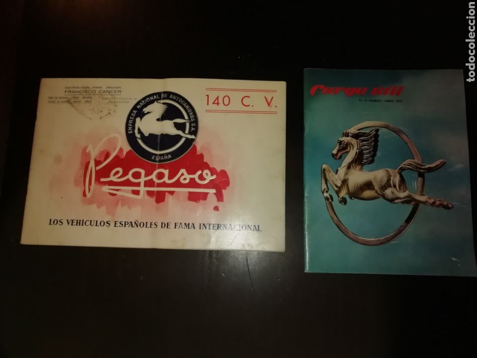 Coches y Motocicletas: Antiguo y exclusivo catalogo y revista de pegaso camion coche Zaragoza nunca vendido