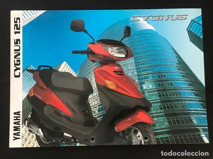 Coches y motocicletas: YAMAHA CYGNUS 125 - FOLLETO CATALOGO ORIGINAL - EN ESPA&Ntilde;OL - A&Ntilde;O 1997