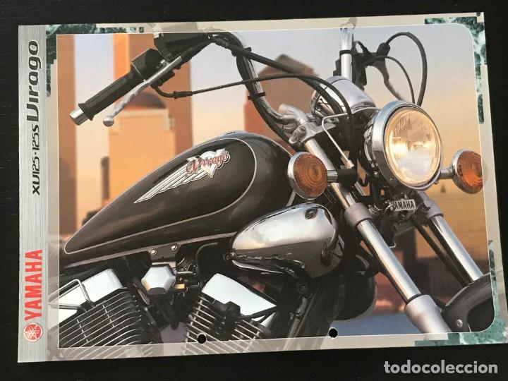Coches y motocicletas: YAMAHA XV 125 / 125S VIRAGO - FOLLETO CATALOGO ORIGINAL - EN ESPA&Ntilde;OL - A&Ntilde;O 2000
