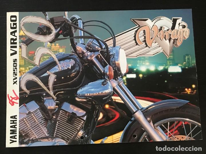 Coches y motocicletas: YAMAHA XV 250 S VIRAGO - FOLLETO CATALOGO ORIGINAL - EN ESPA&Ntilde;OL - A&Ntilde;O 1998