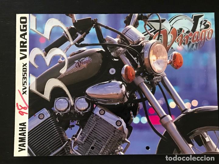 Coches y motocicletas: YAMAHA XV 535 DX VIRAGO - FOLLETO CATALOGO ORIGINAL - EN ESPA&Ntilde;OL - A&Ntilde;O 1998