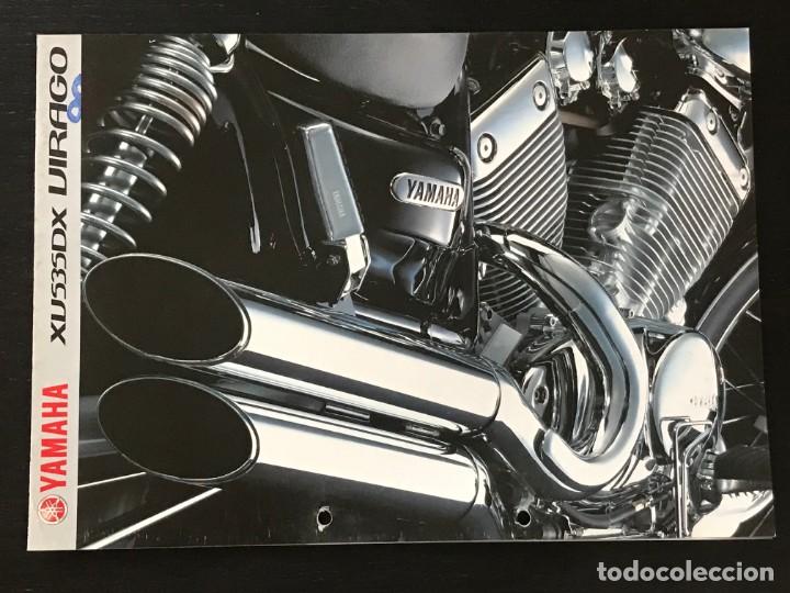 Coches y motocicletas: YAMAHA XV 535 DX VIRAGO - FOLLETO CATALOGO ORIGINAL - EN ESPA&Ntilde;OL - A&Ntilde;O 1999