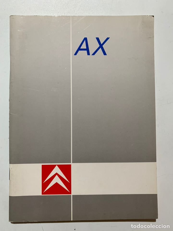 Coches y Motocicletas: Manual de usuario instrucciones citroen ax de 1988