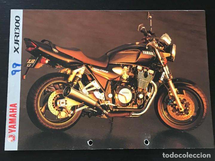 Coches y motocicletas: YAMAHA XJR 1300 - FOLLETO CATALOGO ORIGINAL - EN ESPA&Ntilde;OL - A&Ntilde;O 1999