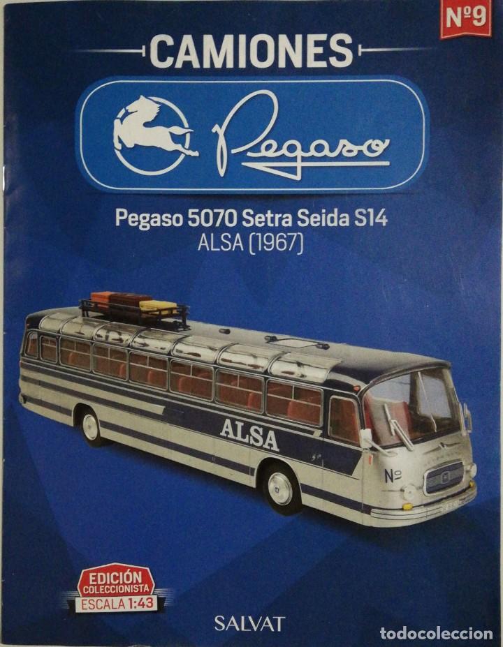 Coches y motocicletas: FASC&Iacute;CULO COLECCI&Oacute;N CAMIONES PEGASO SALVAT N&Uacute;MERO 9