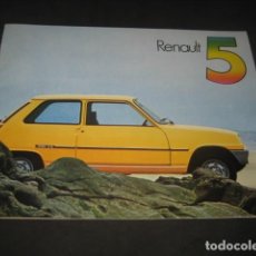 Coches y Motocicletas: CATALOGO RENAULT 5, TL, GTL, TS. AÑO 1976