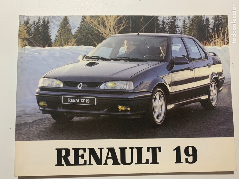 Carros e motociclos: Manual de instrucciones Renault 19 de 1994