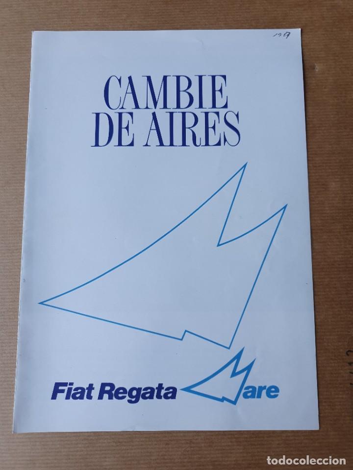 Coches y Motocicletas: FOLLETO FIAT REGATA A&Ntilde;OS 1987